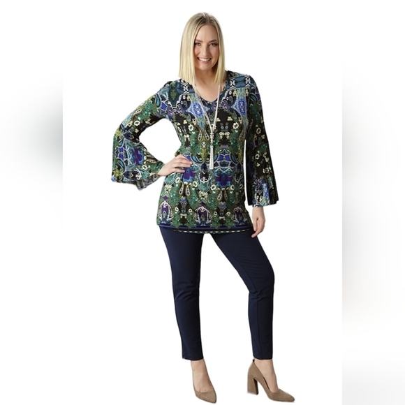 NWT Attitudes by renee Nice Tunic size L - Picture 3 of 10